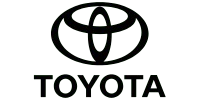 Toyota emblem and wordmark