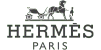 Hermès Paris carriage logo in silver